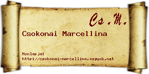 Csokonai Marcellina névjegykártya